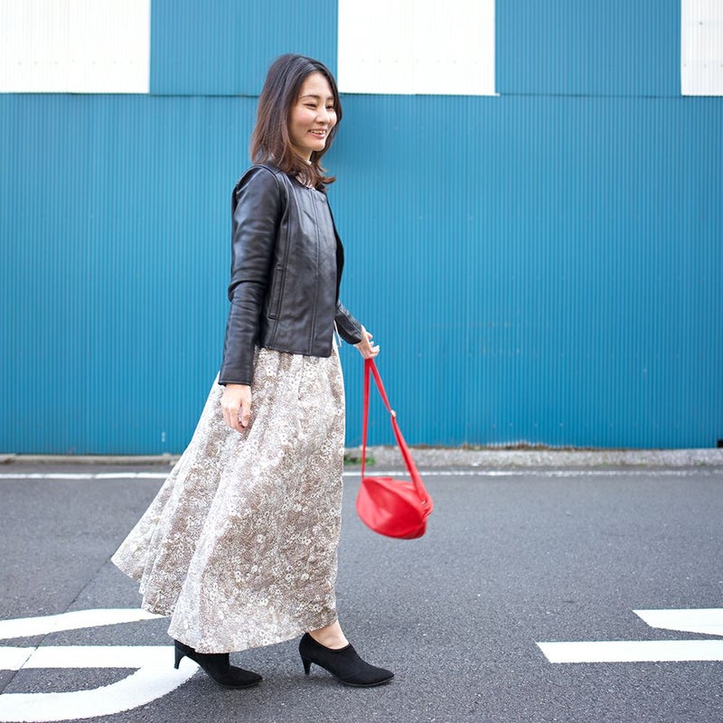 本革ラムレザージャケット黒ブラック レディース