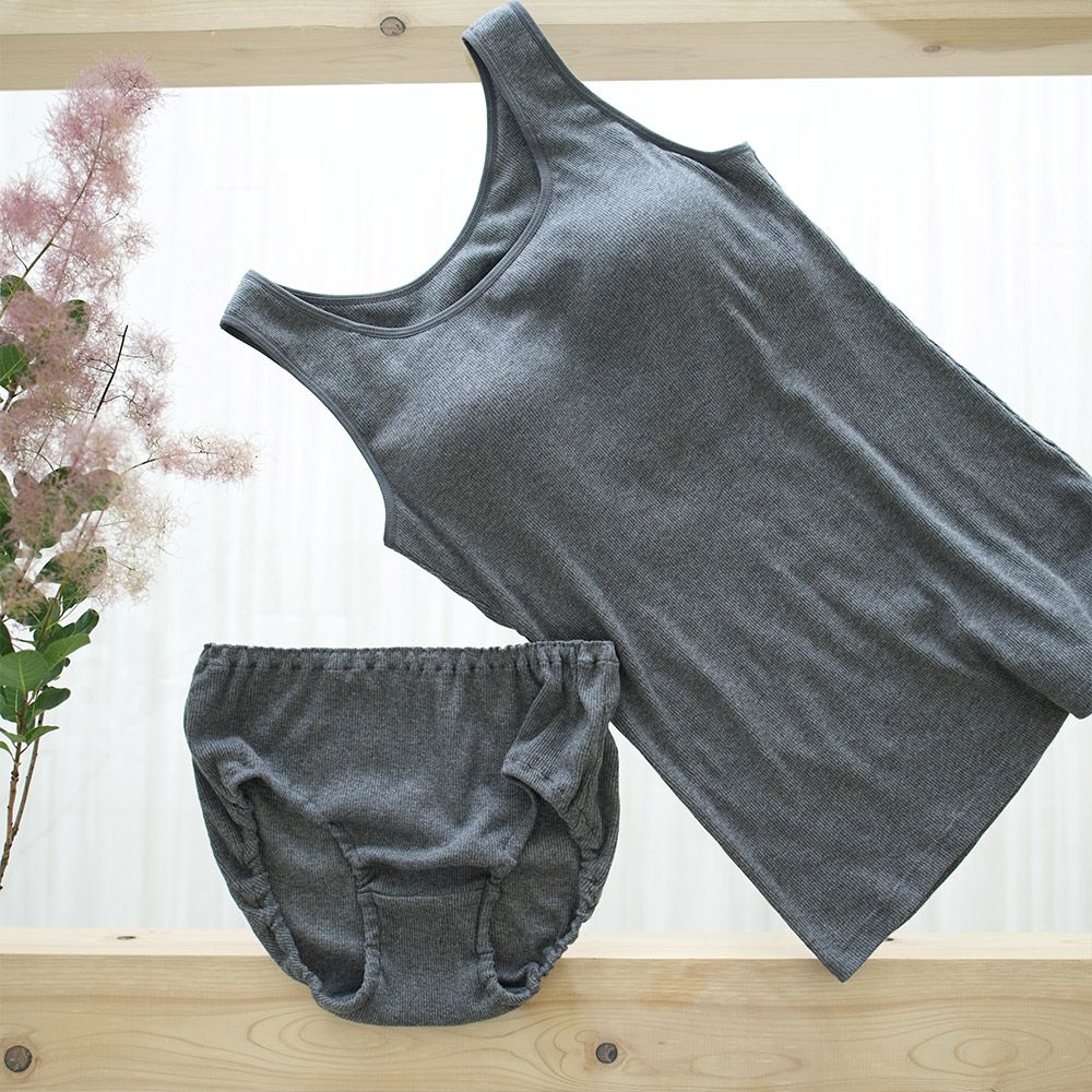 コットン100％ブラトップ＆ショーツセット