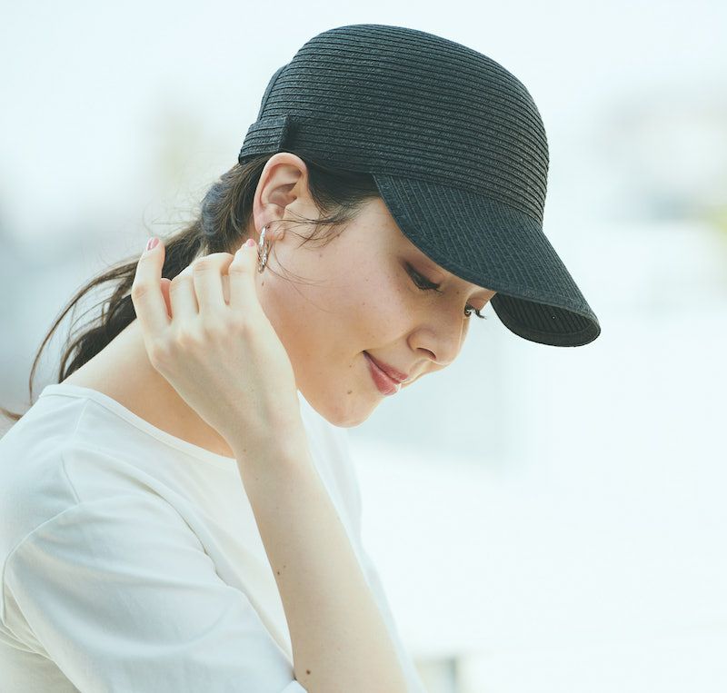 麦わらキャップ (ブラック) レビュー | もりのがっこう公式