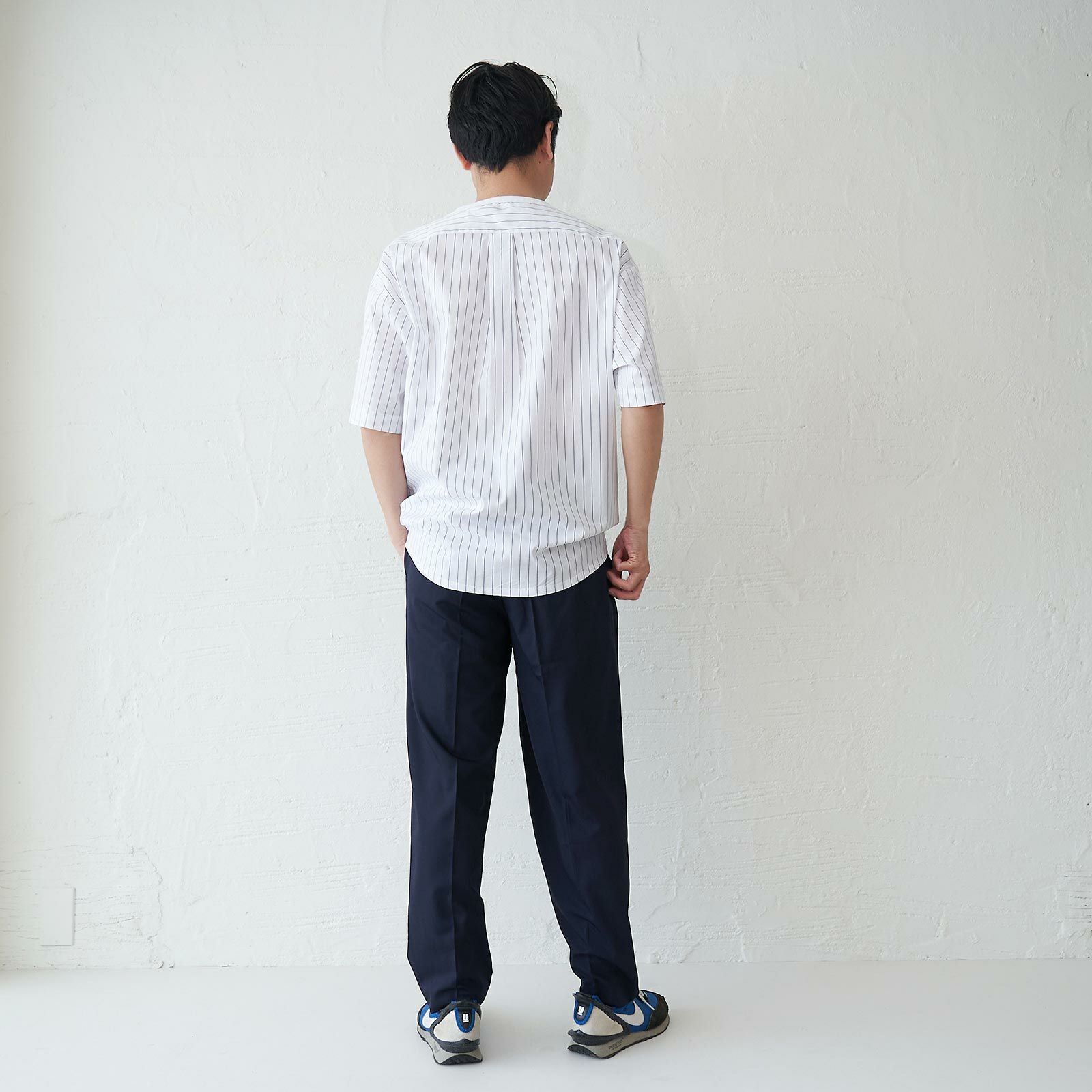 メンズ 1枚で決まるドッキングTシャツ(ホワイト) | もりのがっこう公式