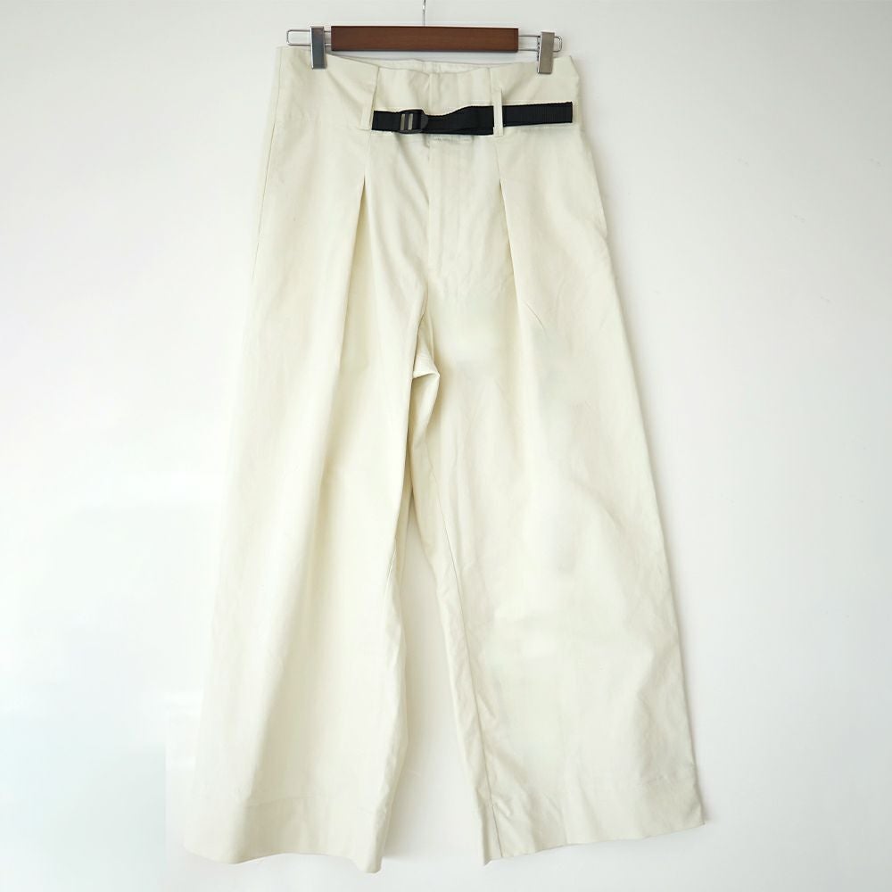 ベイカーパンツ白ホワイトレディース
