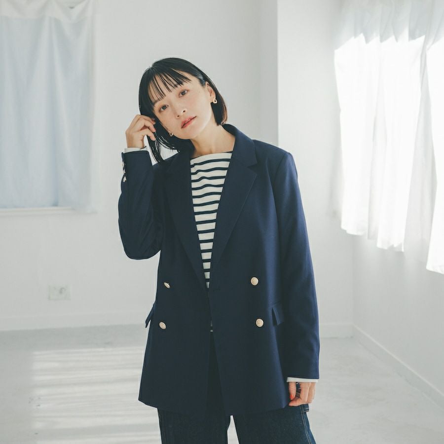 新品タグ付き　スタイルデリ　ネイビーブレザージャケットM 000000000889-01.jpg?size=l&w=