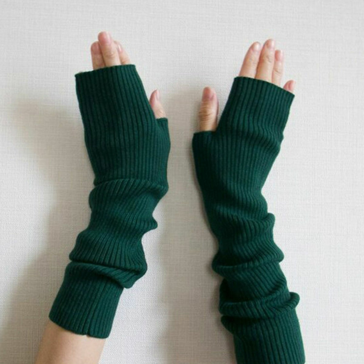 もりのがっこうハンドウォーマー緑グリーン