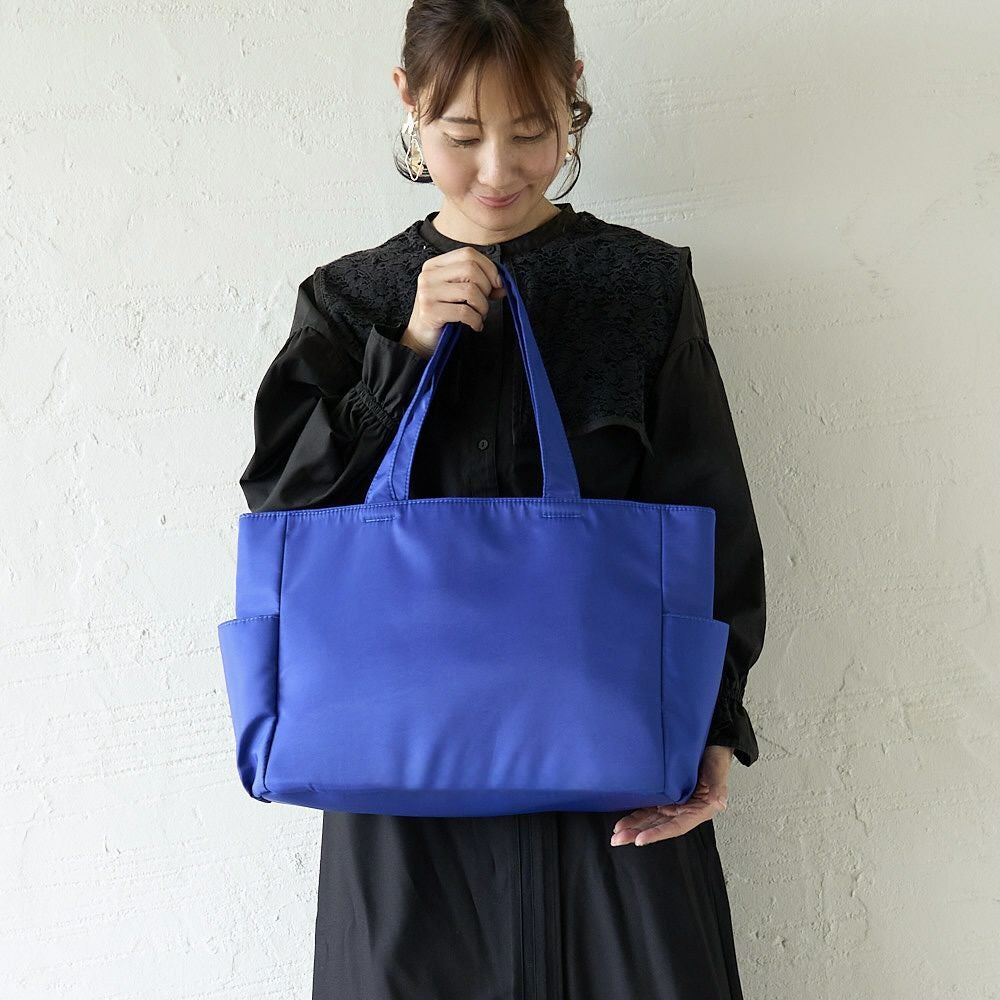ネイビー ナイロン トートバッグ ポーチ付き トートバッグ|カーサピッコーネ - ゴルフウェアや婦人服通販