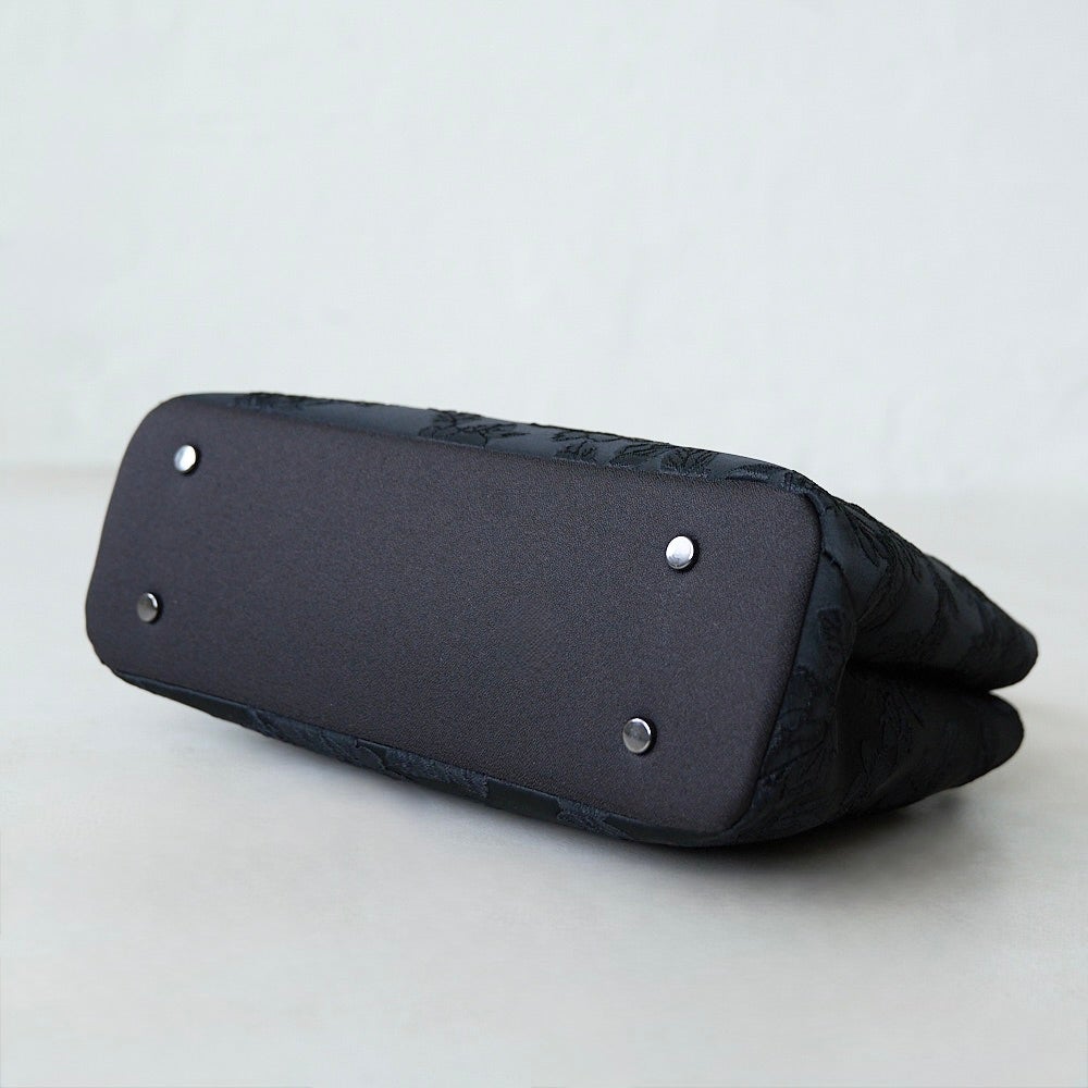 もりのがっこう大きめフォーマルバッグA4収納ブラック黒