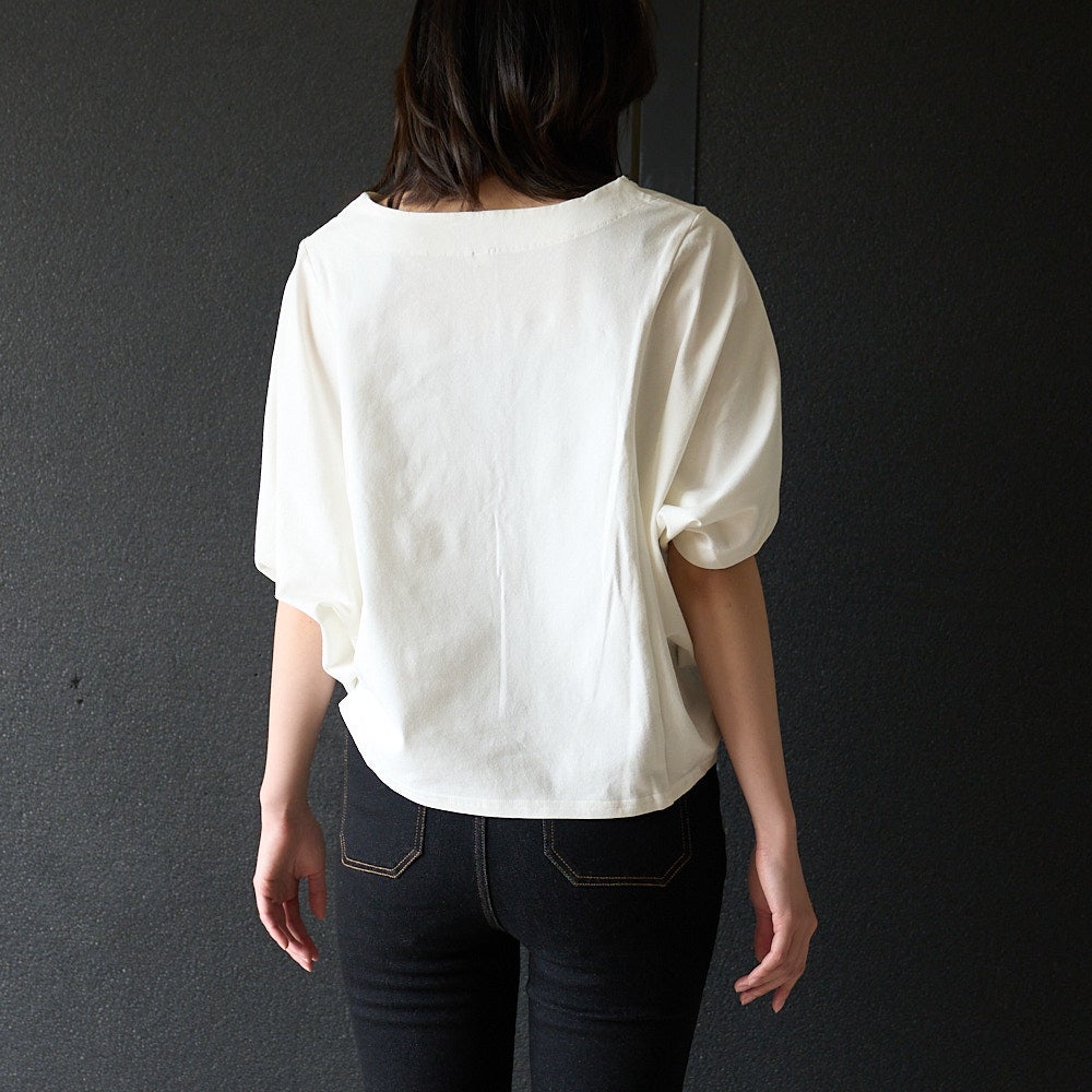 もりのがっこう 変形トップス ドルマンTシャツ