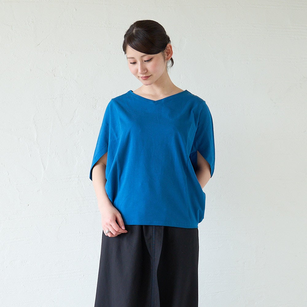 もりのがっこう 変形トップス ドルマンTシャツ