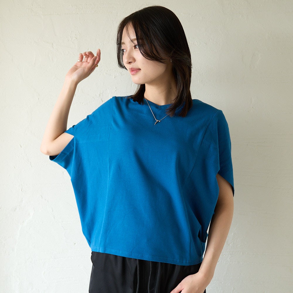 もりのがっこう 変形トップス ドルマンTシャツ