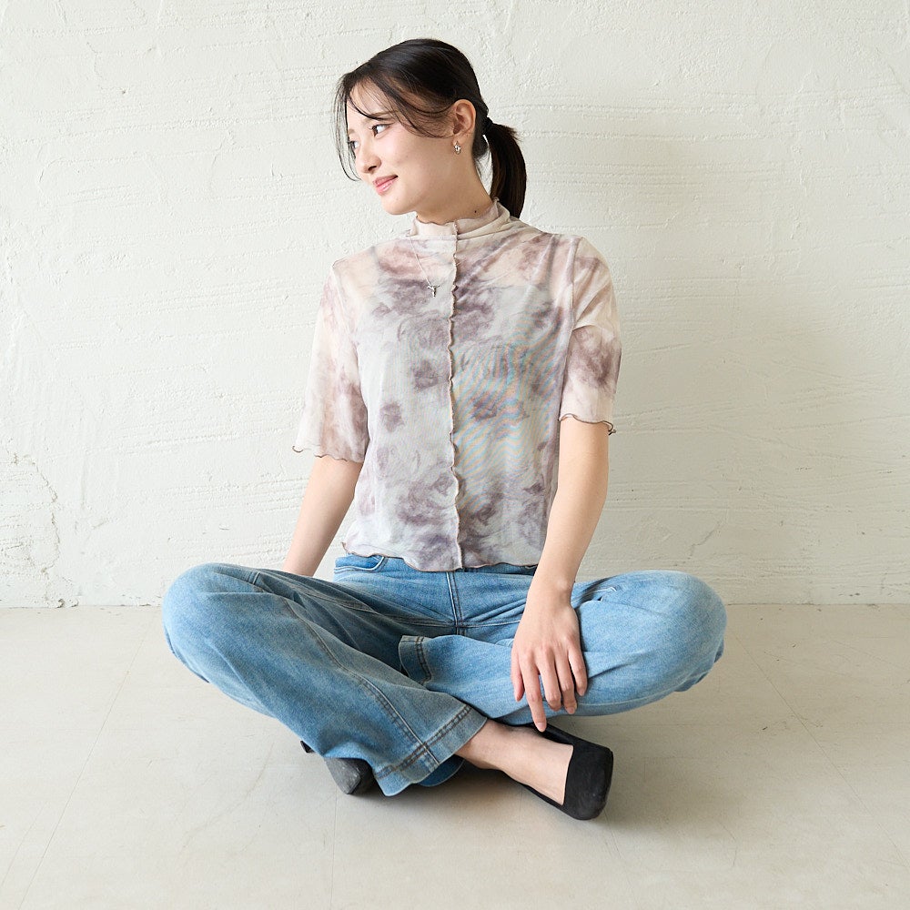 ワイドパンツ（ライトブルー）