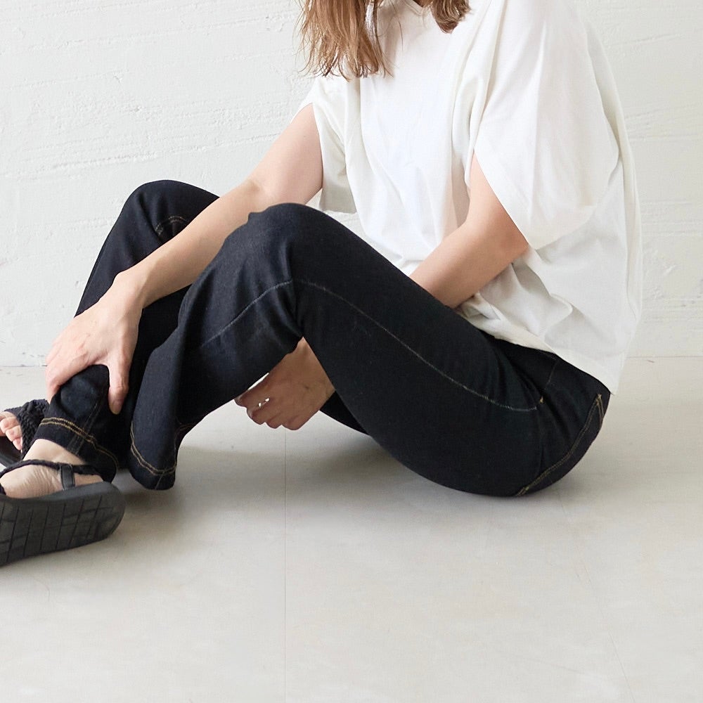 ワイドパンツ（ライトブルー）