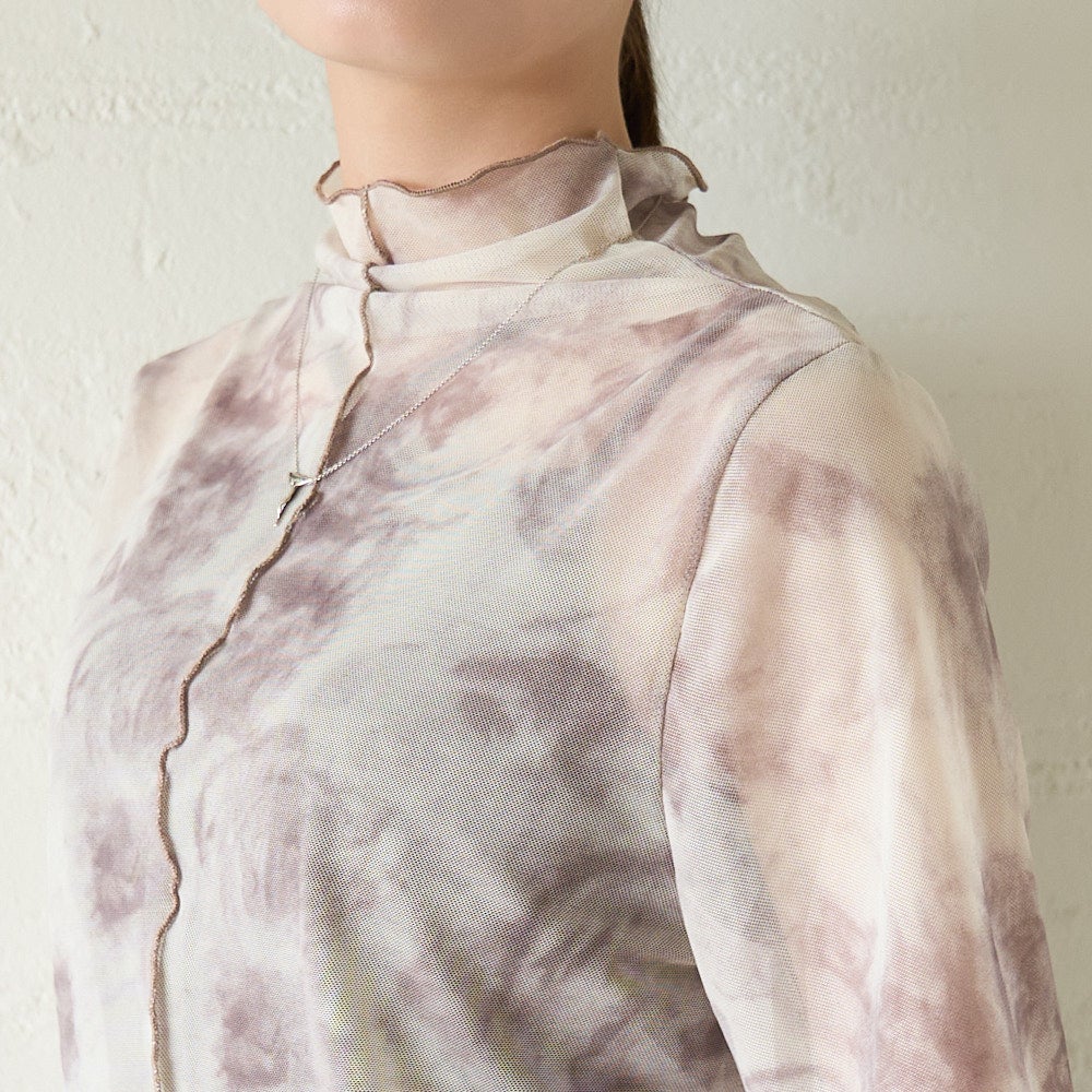もりのがっこう大人のシアー素材ブラウス