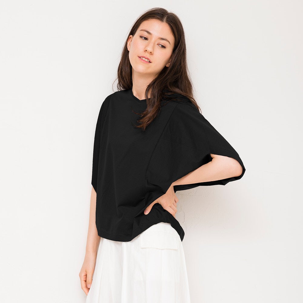 もりのがっこう 変形トップス ドルマンTシャツ