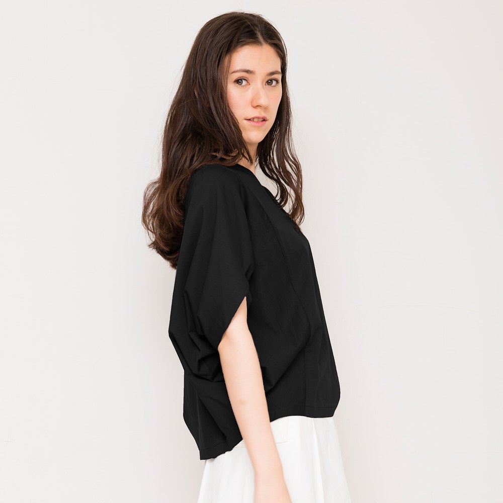 もりのがっこう 変形トップス ドルマンTシャツ
