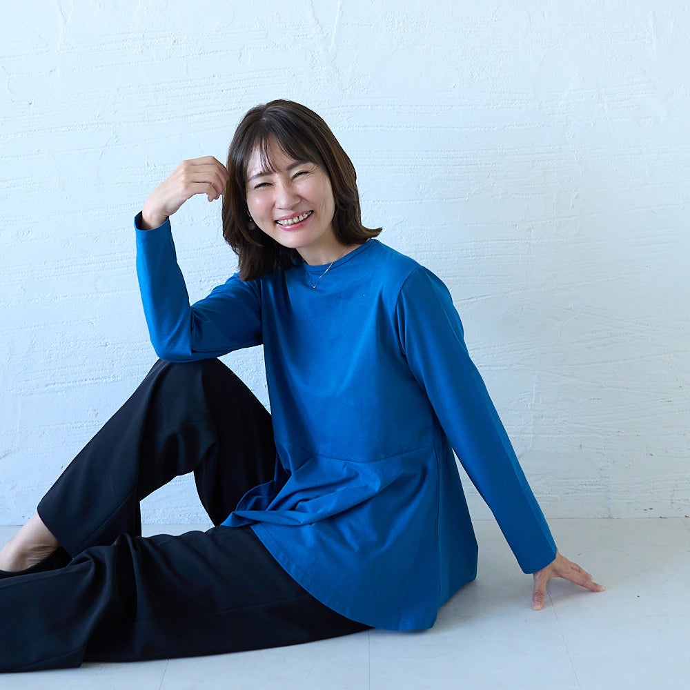 もりのがっこうペプラムシルエット ロングTシャツレディース