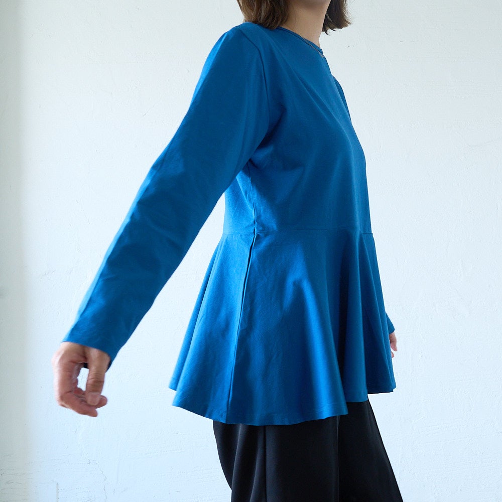 もりのがっこうペプラムシルエット　ロングTシャツレディース
