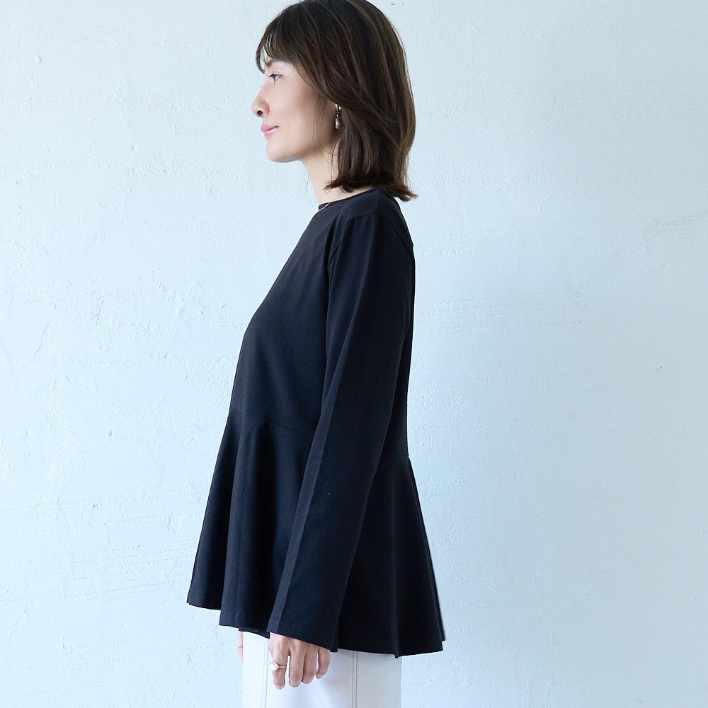 もりのがっこうペプラムシルエット　ロングTシャツレディース