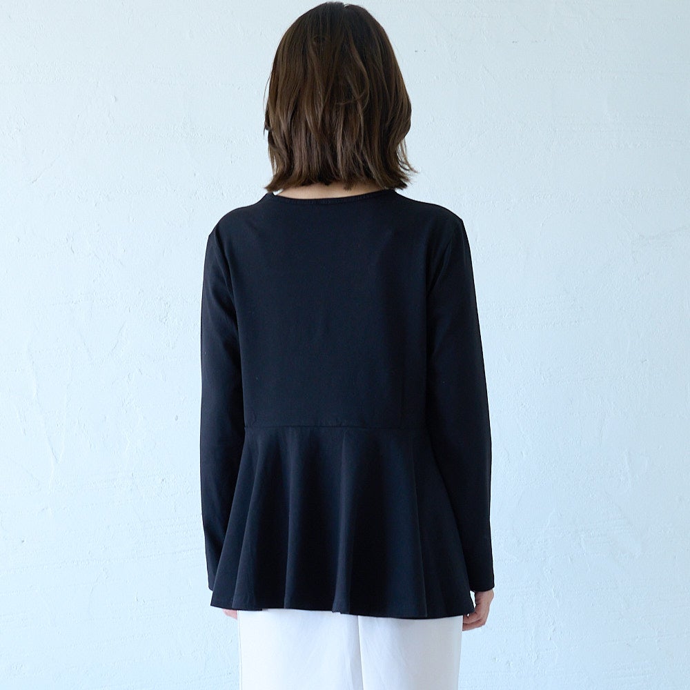 もりのがっこうペプラムシルエット　ロングTシャツレディース
