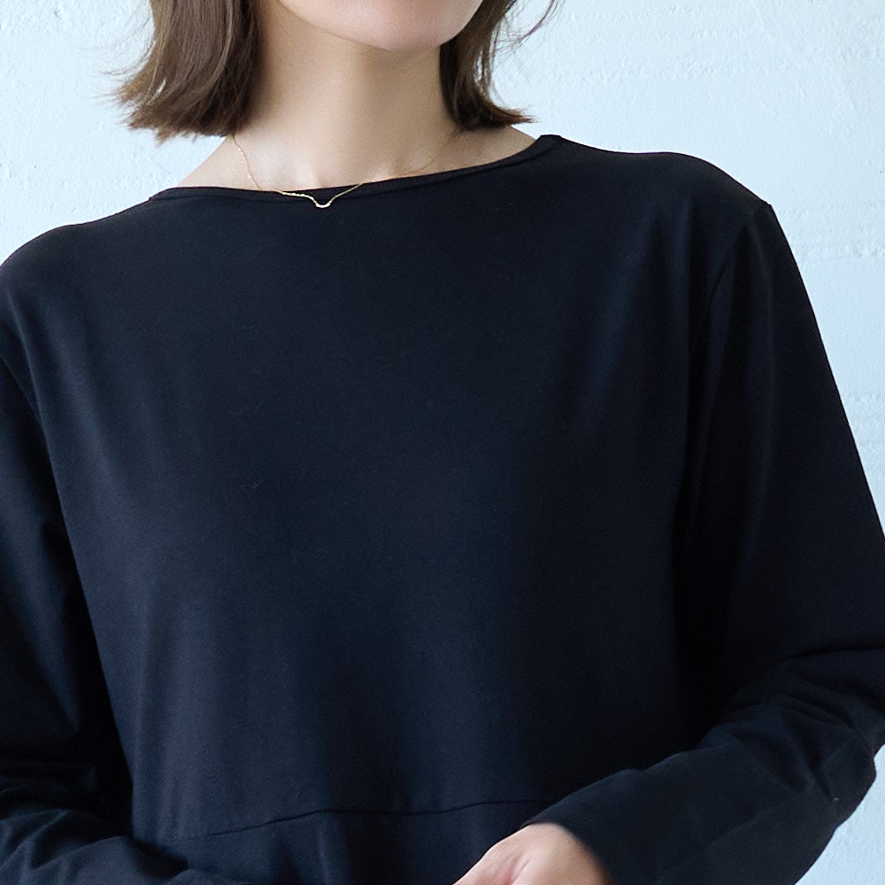 もりのがっこうペプラムシルエット　ロングTシャツレディース
