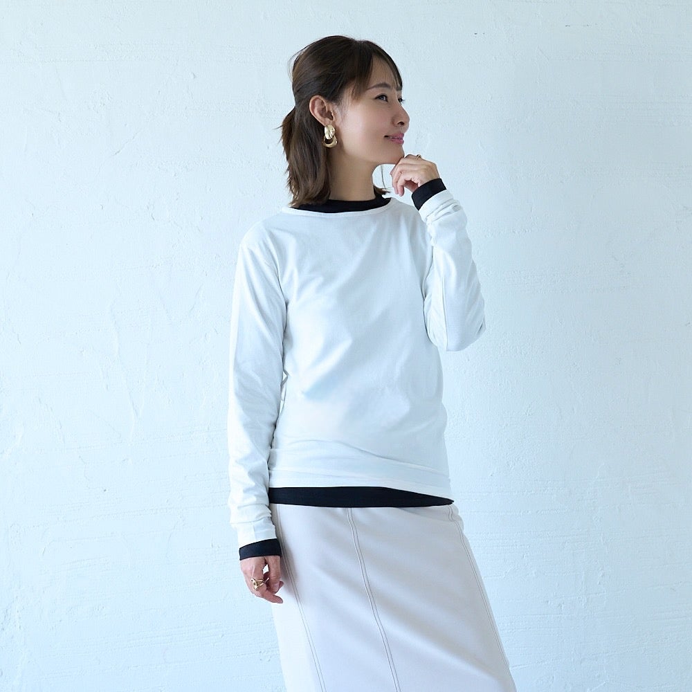 もりのがっこう ロングTシャツ レディース
