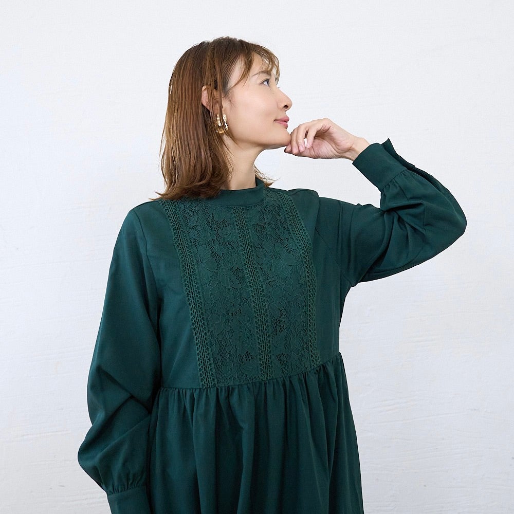 もりのがっこう 乙女心にときめくレースワンピース